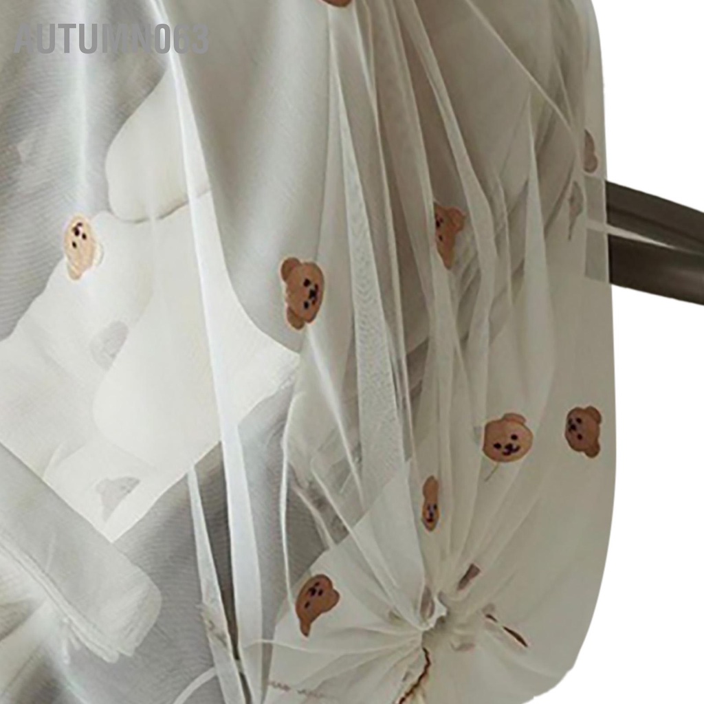 Autumn063 Xe Đẩy Gió Bóng Thoáng Khí Họa Tiết Hoạt Hình Có Thể Điều Chỉnh Đa Năng Lưới Dành Cho Trẻ Sơ Sinh