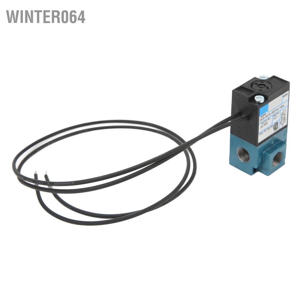 Winter064 Van điện từ đơn 1/8in 35A ACA DDFA 1BA DC24V Công suất mạnh phù hợp với máy đánh dấu
