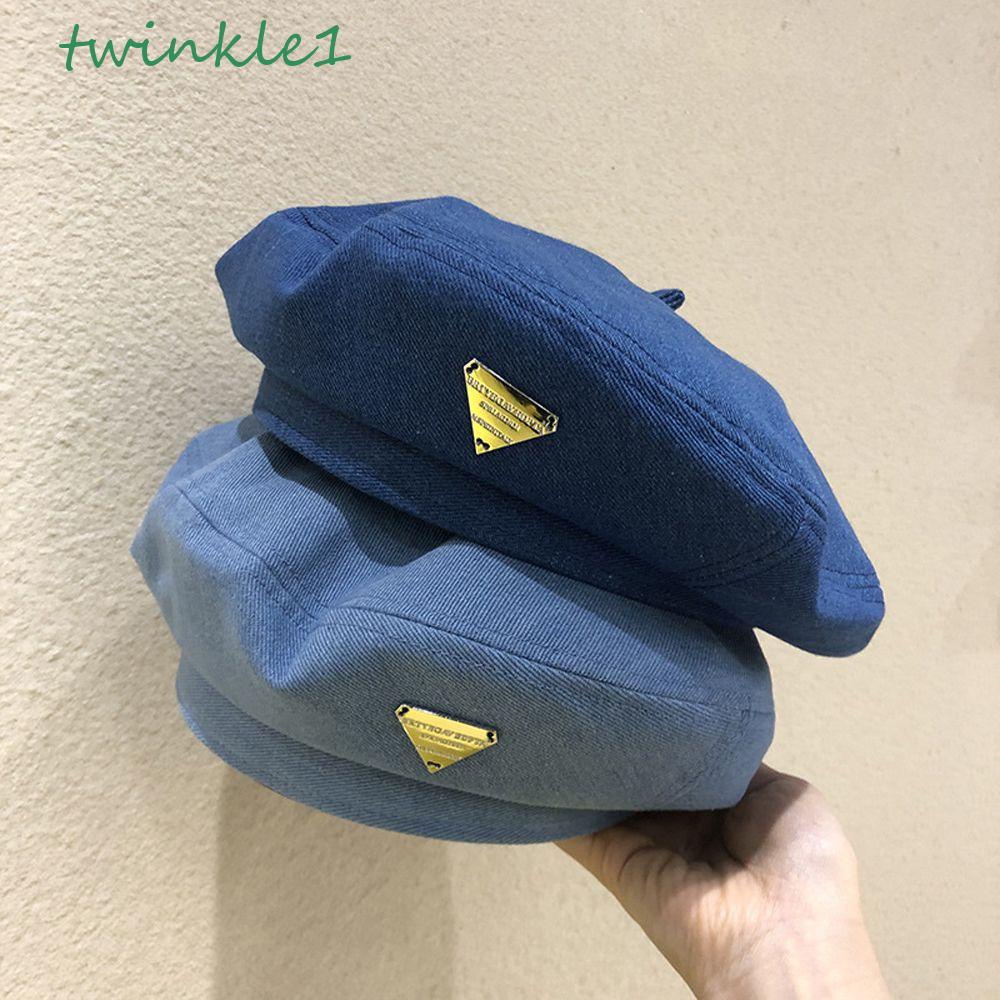 Mũ Beret Phong Cách Cao Bồi Cổ Điển Thời Trang Thu Đông Cho Nữ