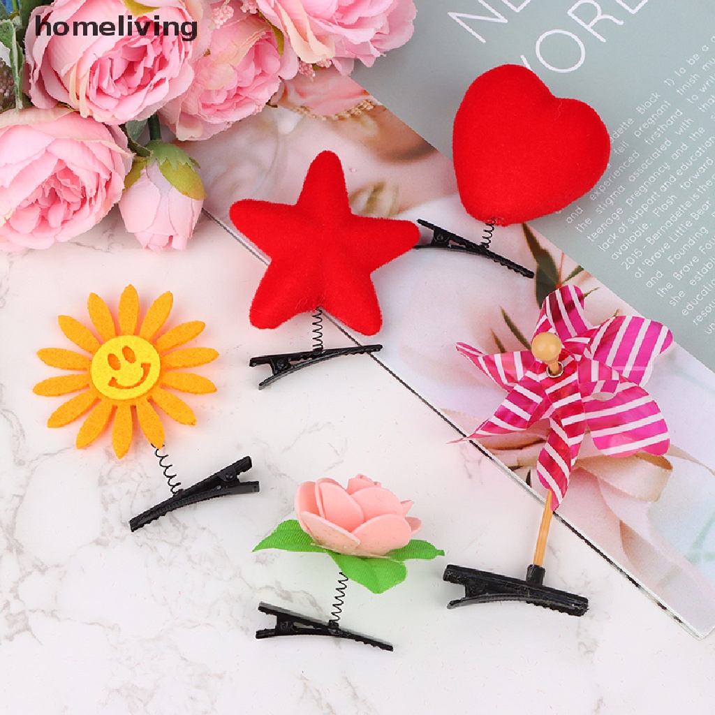 Kẹp Tóc Hình Gà Con Màu Vàng Dễ Thương Sáng Tạo Cho Bé Gái