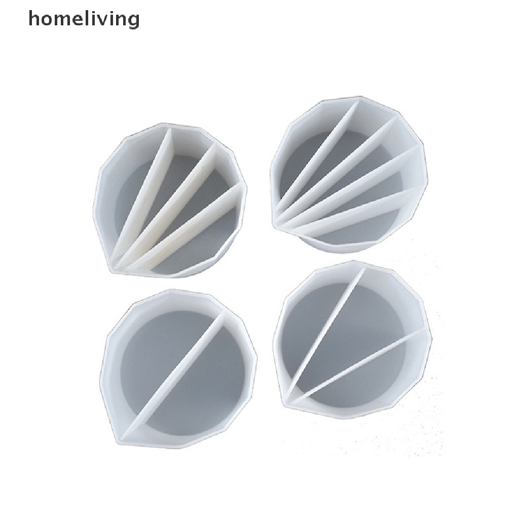 Cốc Silicone Chia 2 / 3 / 4 / 5 Ngăn Có Thể Tái Sử Dụng Tiện Lợi