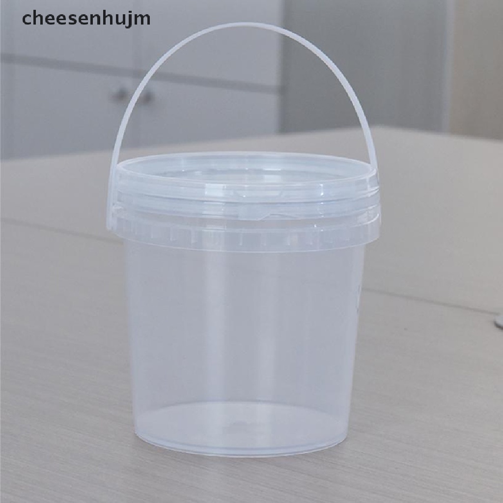 Xô Nhựa Dày Dặn 500ML Có Nắp Đậy Đựng Thực Phẩm Tiện Dụng