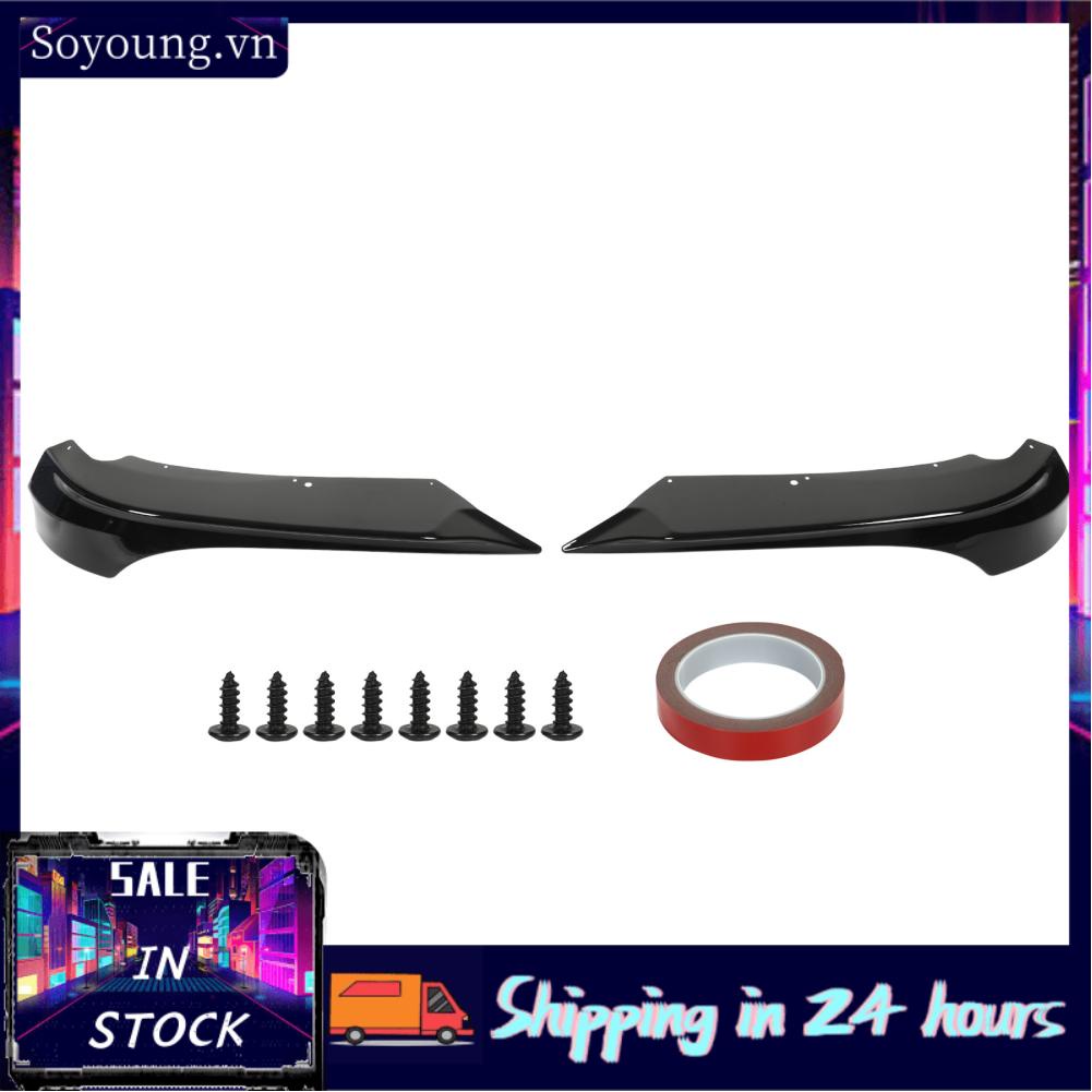Soyoung Front Splitter Lip Spoiler Easy Installation Bumper  for Car