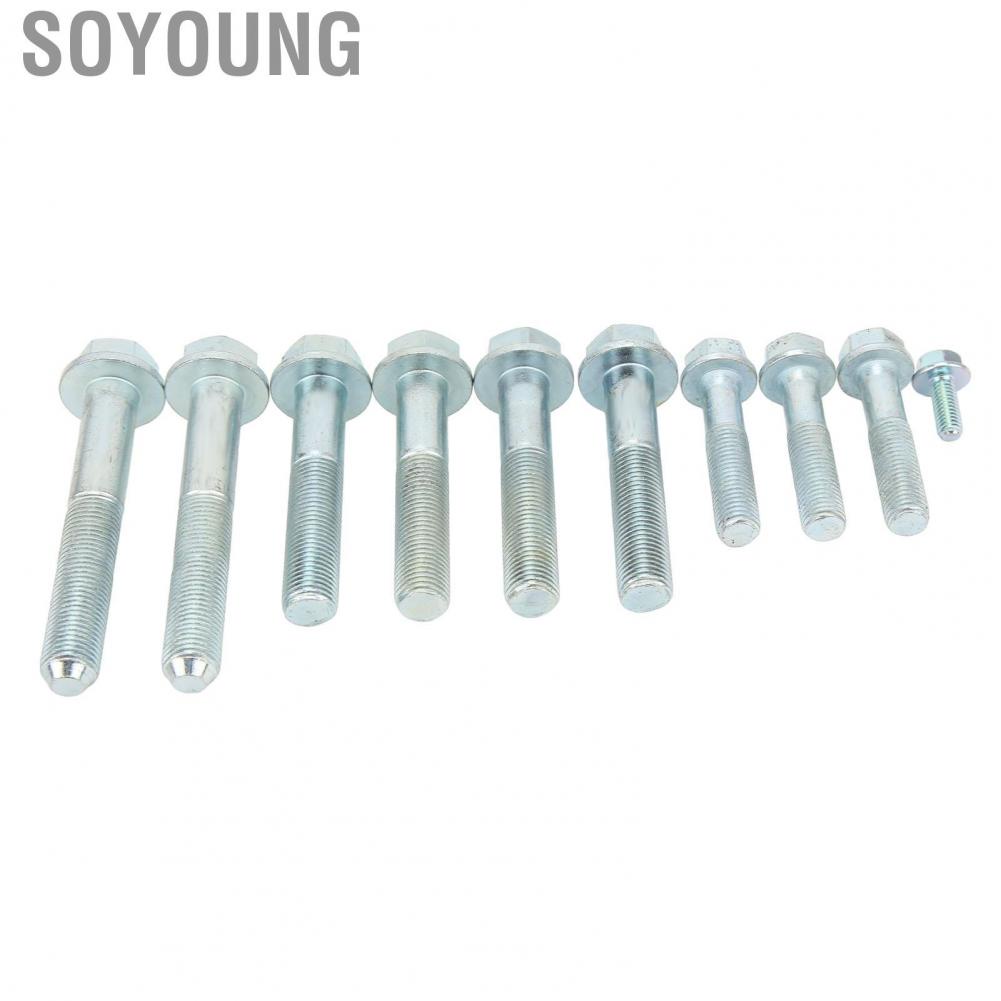 Soyoung K Series Transmission Bolt Kit Durable OEM Design Oil Pan Bolts Bell Housing Bolt for K20 K24 Engine