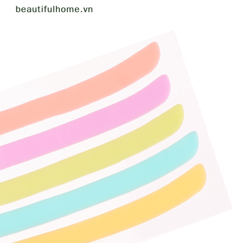 Bộ 5 Cặp Đệm Silicone Uốn Cong Lông Mi