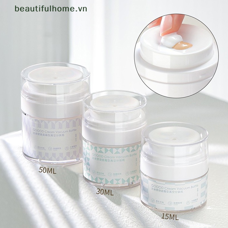 1 Lọ Rỗng Dạng Bơm Bằng Acrylic Dùng Đựng Mỹ Phẩm Tiện Dụng