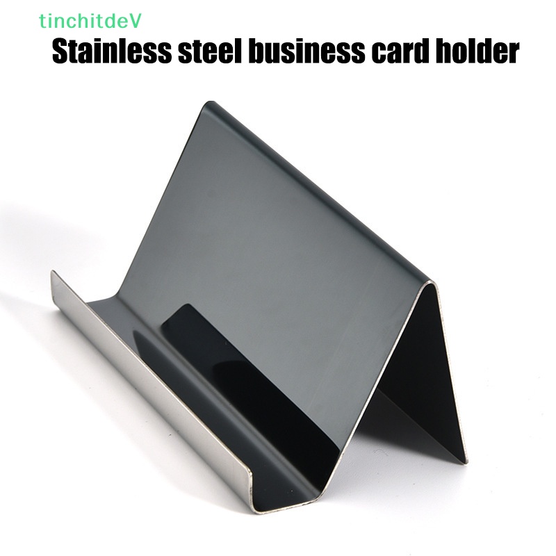 Giá Đỡ Bảng Tên / Điện Thoại Để Bàn Bằng Kim Loại Tiện Dụng