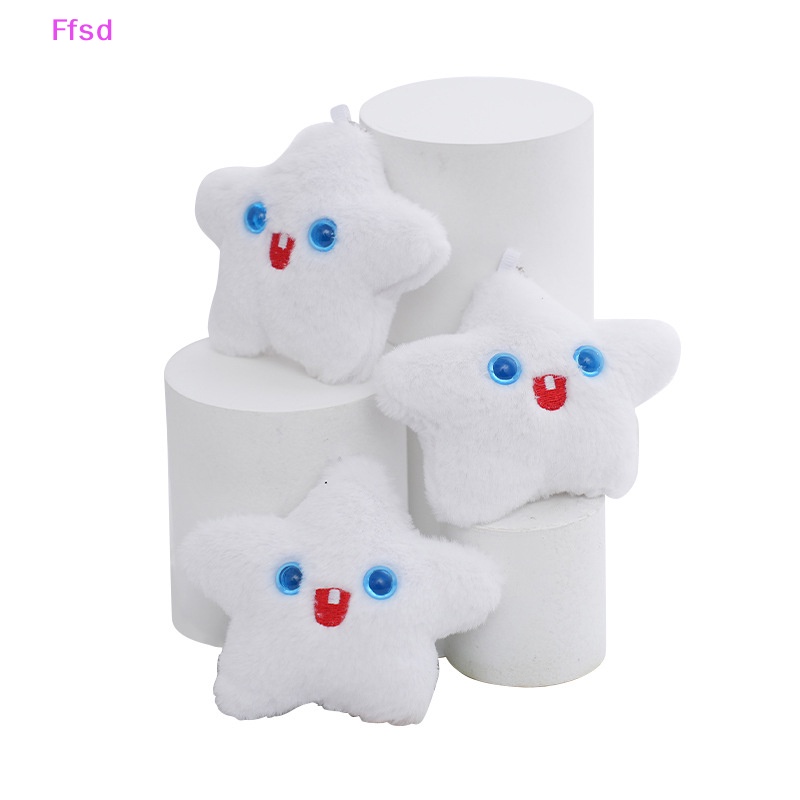 {Ffsd} Đồ Chơi Búp Bê Ngôi Sao Nhồi Bông Màu Trắng Năm Cánh Trang Trí Túi Xách Trẻ Em * Bán Chạy