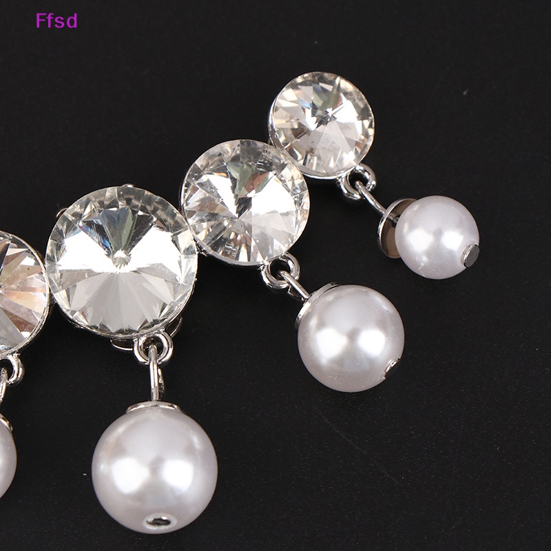 1 Kẹp Đính Đá Trang Trí Giày Cao Gót Cho Cô Dâu