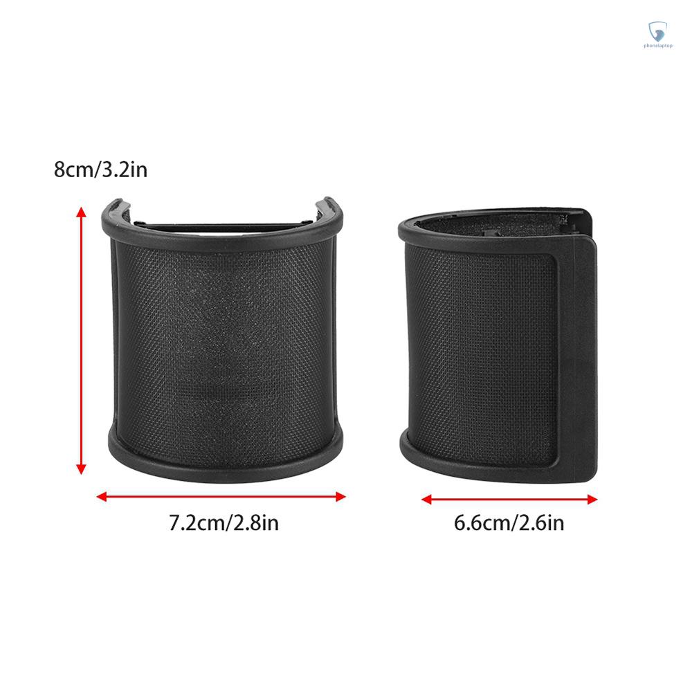 Tấm Lưới Lọc Âm Thanh Bằng Kim Loại Chống Gió Chống Ồn Cho Micro Chuyên Nghiệp