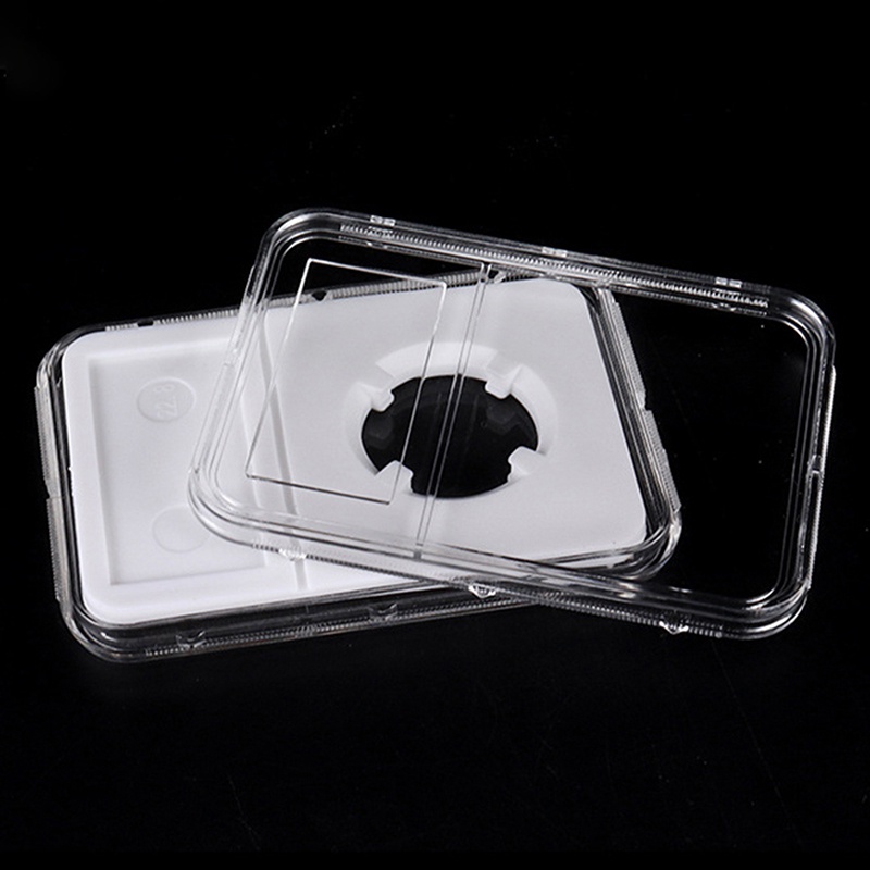 1 Hộp Đựng Tiền Xu Trong Suốt 40mm