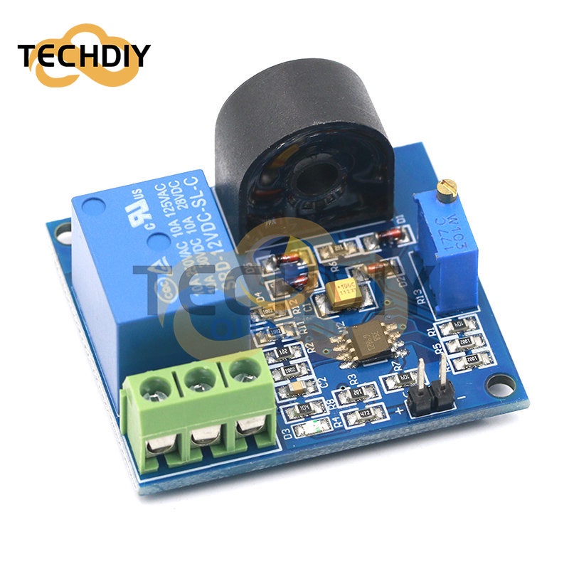 Mô-đun Cảm Biến Dòng Điện AC 5V 12V 24V 5A