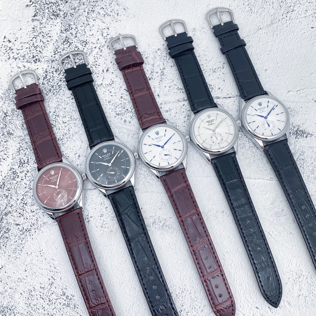 Đồng Hồ Đeo Tay Dây Da 39MM Dành Cho Nam