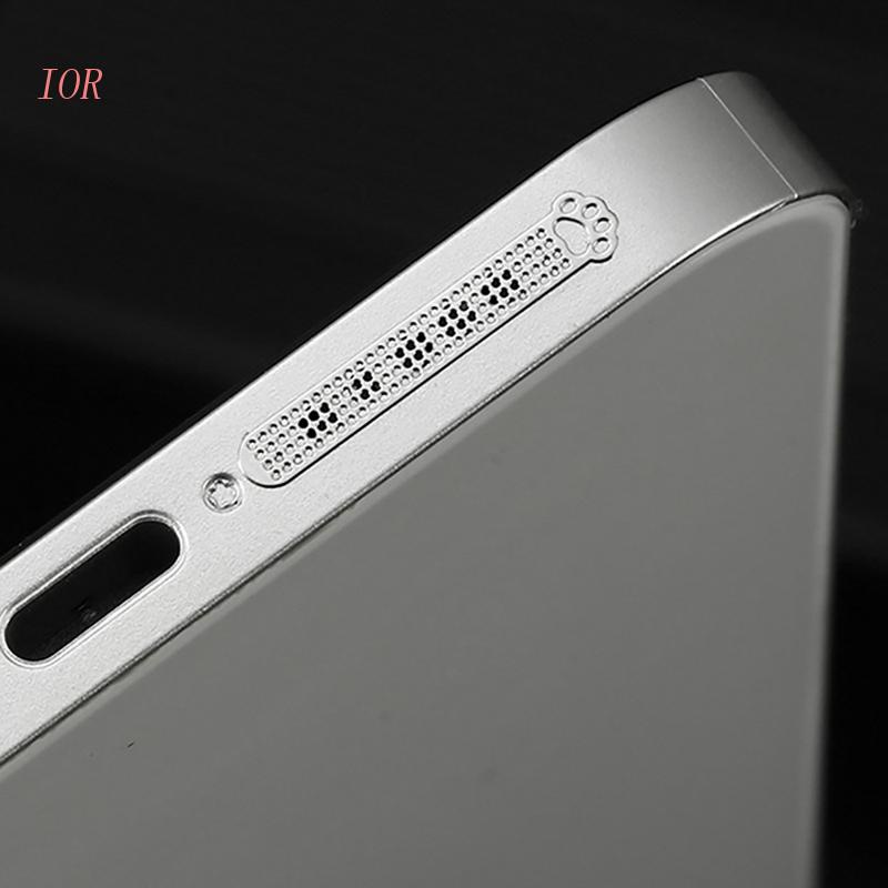 Miếng Dán Lưới Kim Loại Chống Bụi Cho Loa Điện Thoại Ốp