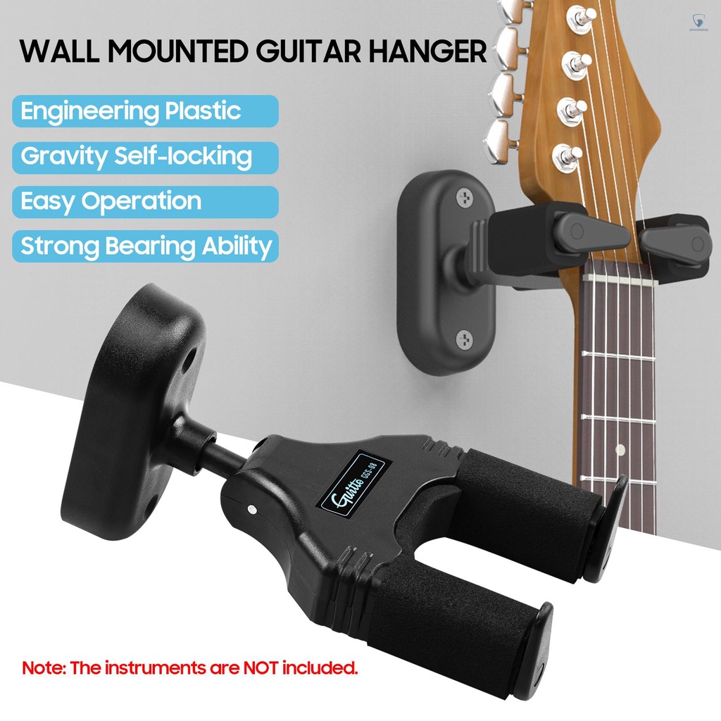 Giá Đỡ Đàn Guitar Guitto GGS-08 Gắn Tường Tự Khóa Có Thể Tháo Rời Tiện Dụng
