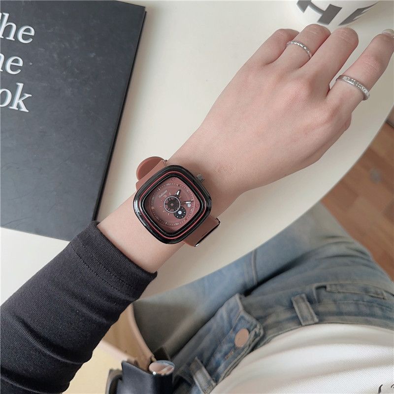 Đồng Hồ Đeo Tay Phong Cách Âu Mỹ Thời Trang Cho Nam Nữ