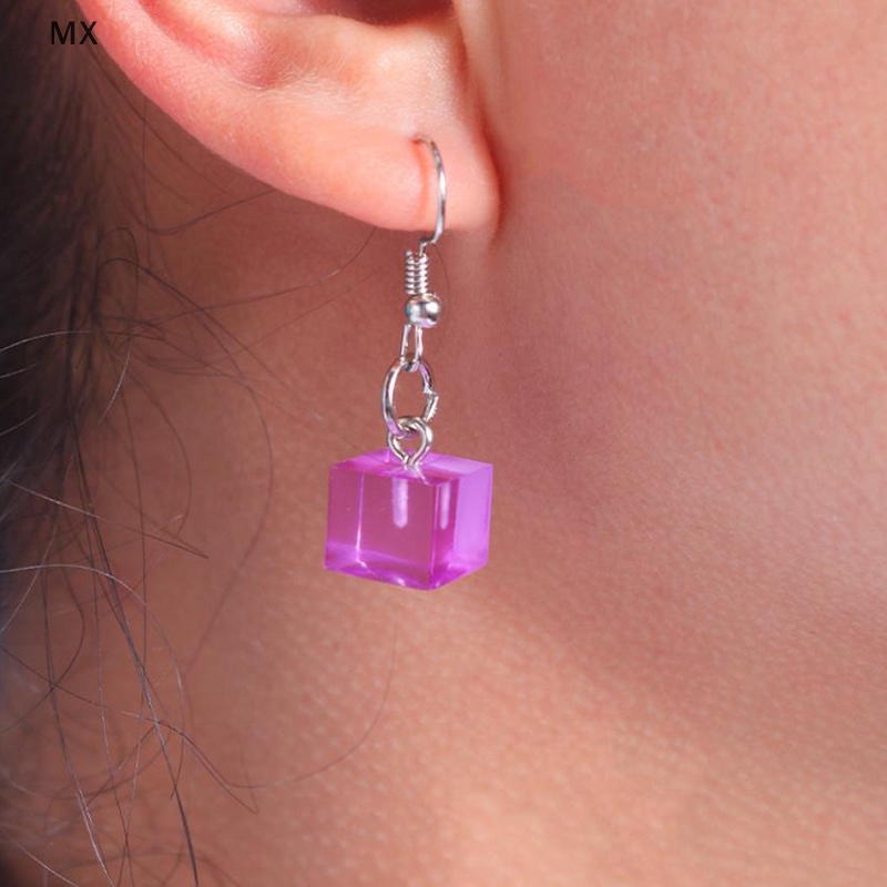 Khuôn Silicon Làm Mặt Dây Chuyền 6 Lỗ Hình Chữ Nhật / Vuông / Hạt DIY mingxuan2 vn