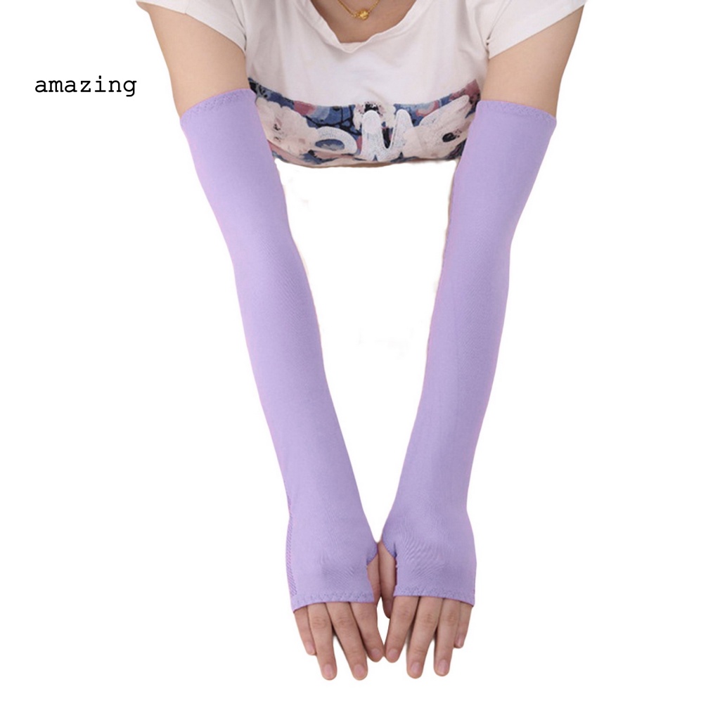 Găng Cánh Tay Chống Nắng Tia UV Mùa Hè Mát Mẻ Khi Đạp Xe / Leo Núi / Câu Cá