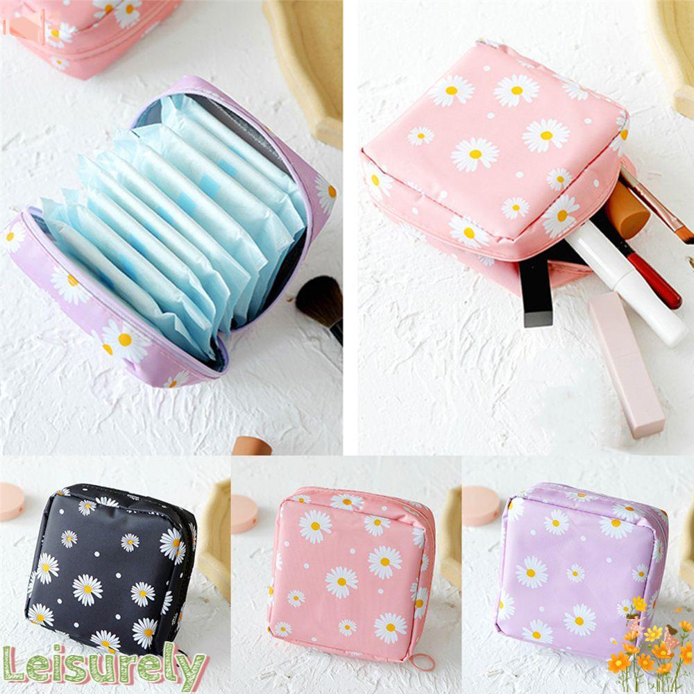 Túi Đựng Khăn Giấy/Tiền Xu/Đồ Trang Điểm Mini Bằng Cotton Len Cao Cấp Nhiều Màu Sắc Tiện Dụng Mang Theo Du Lịch Dành Cho Nữ