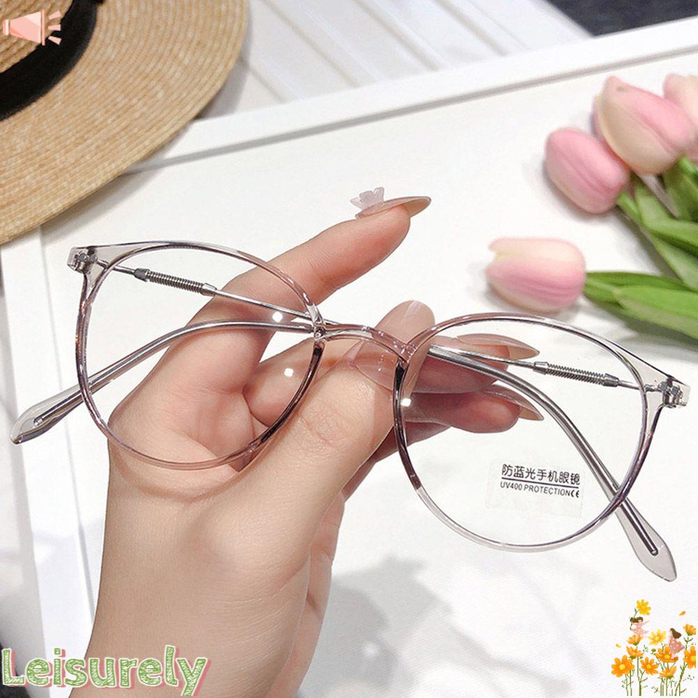 Kính Mát Gọng Kim Loại Tròn Chống Tia UV Thời Trang Cho Nữ