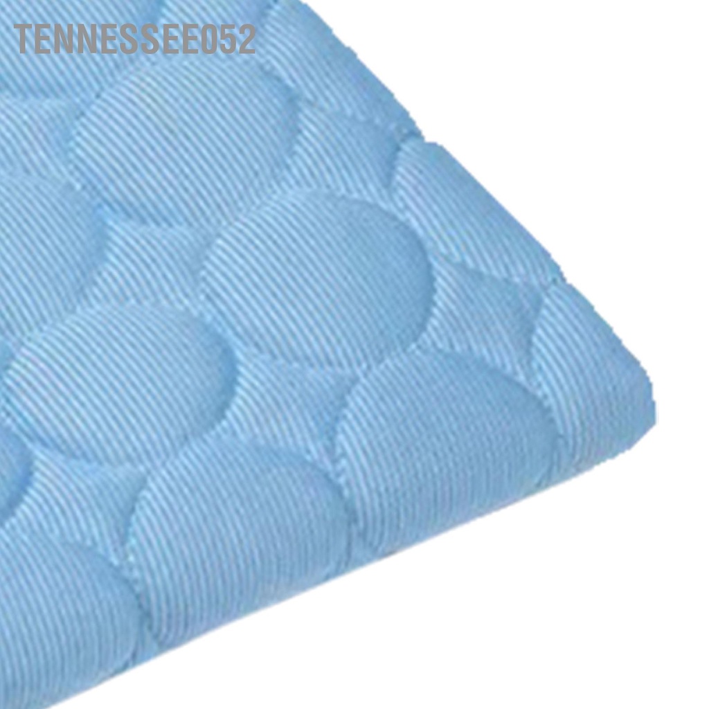 Tennessee052 Thảm làm mát cho thú cưng Tản nhiệt Thoáng khí Thoải mái Thời trang Pet Ice Pad mùa hè