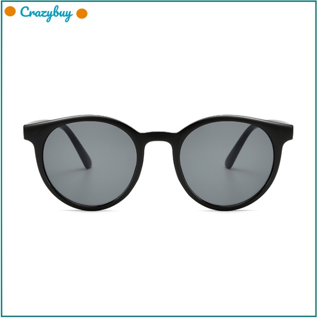 Cr Kính Mát Gọng Tròn Phong Cách Vintage Thời Trang Cho Nữ