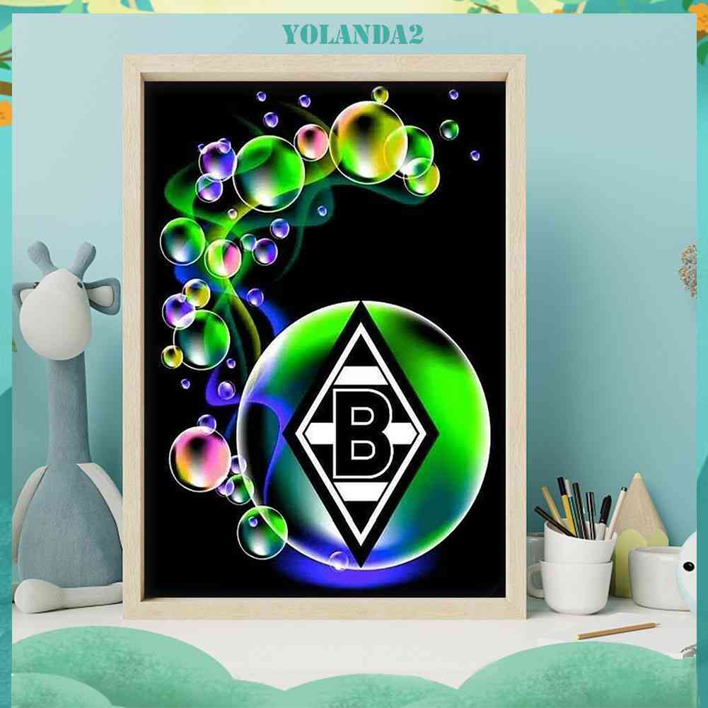 Bộ Tranh Đính Đá 5D Toàn Diện Họa Tiết Logo Độc Đáo DIY Dùng Trang Trí Nhà Cửa