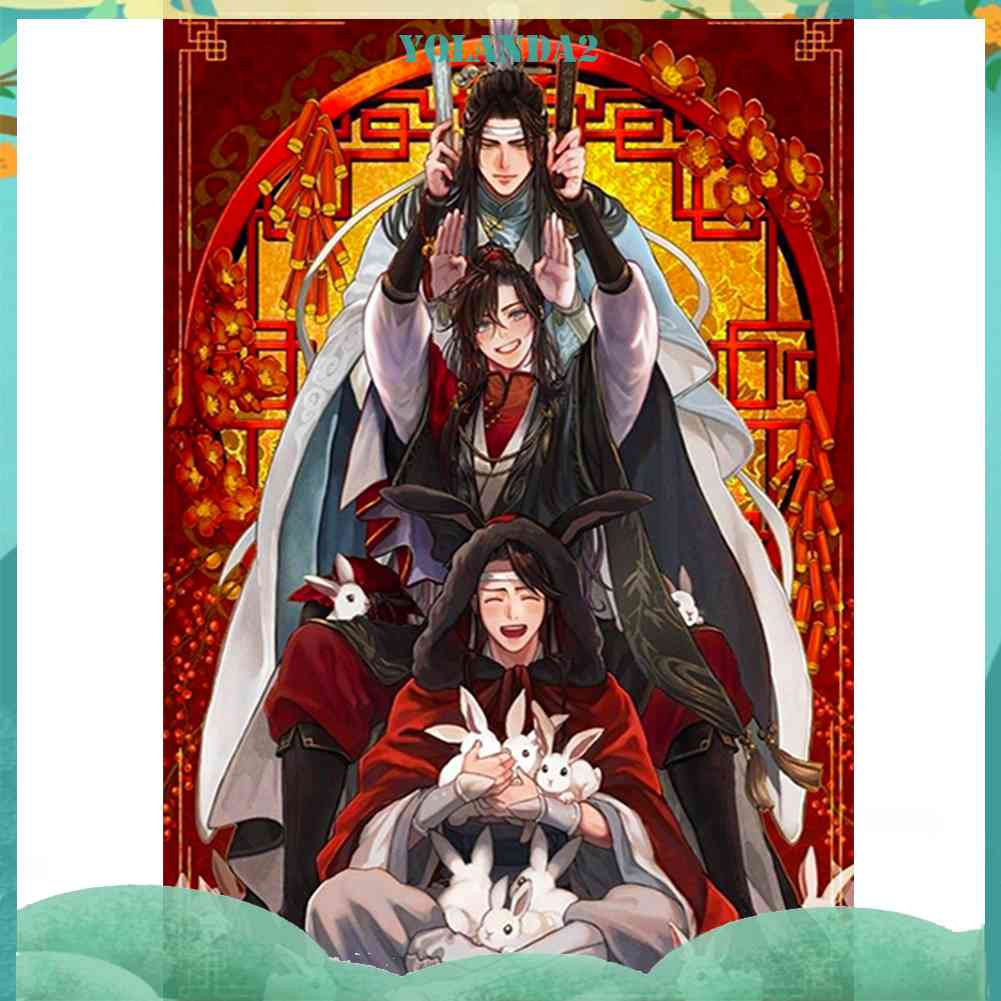 Bộ Tranh Đính Đá 5D Họa Tiết Hoạt Hình Độc Đáo DIY Dùng Trang Trí Nhà Cửa