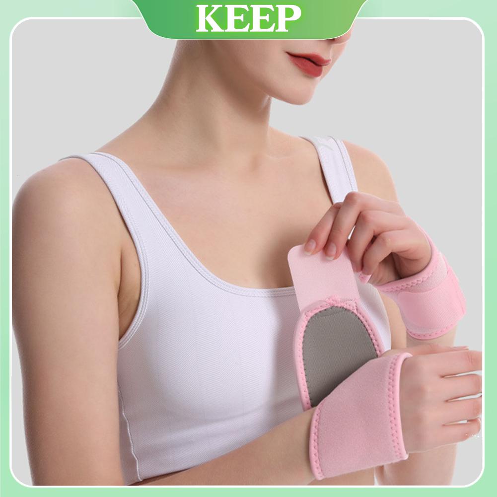 Keepgoing Thấm Hút Mồ Hôi Nén Cổ Tay Dây Đeo Co Giãn Có Thể Điều Chỉnh Quấn Nẹp Hỗ Trợ Băng Bảo Vệ Cho Gân Bọc Bong