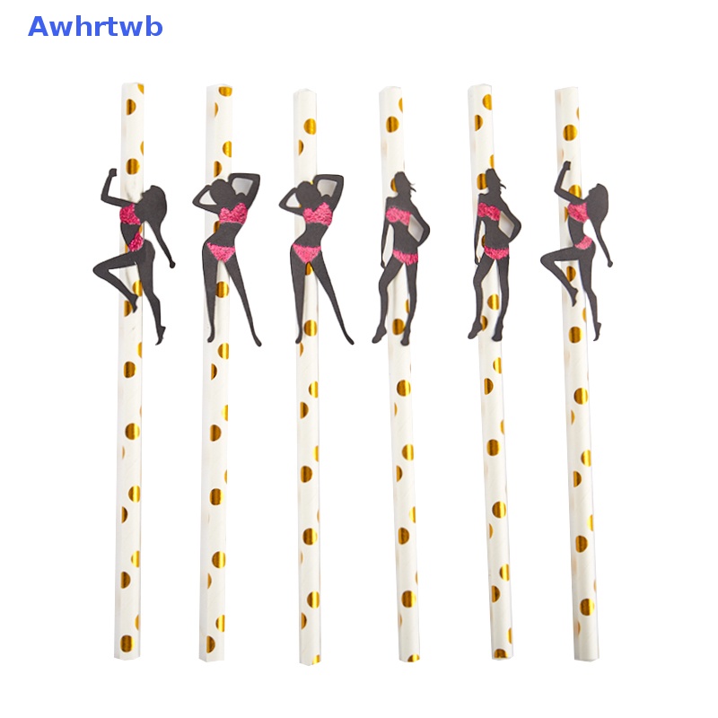 Set 6 Ống Hút Chuyên Dụng Cho Vũ Công Múa Bachelor Mới