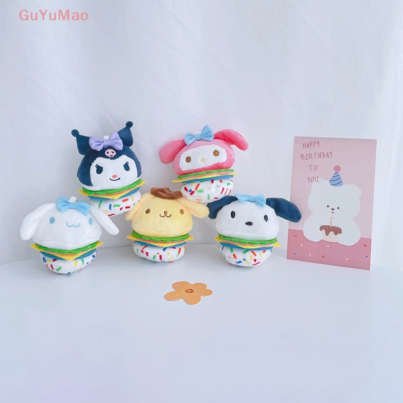 [cxGUYU] Móc Khóa Búp Bê Nhồi Bông Hoạt Hình Kawaii Mềm Mại Thoải Mái