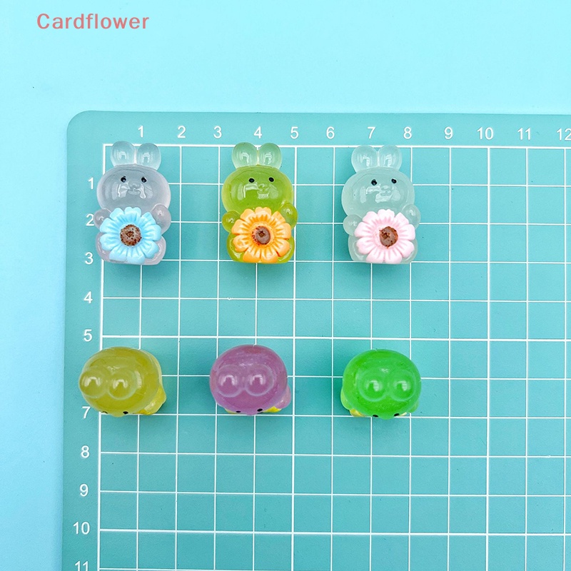 Bộ 2 Thỏ Dạ Quang Trang Trí Đáng Yêu Mới