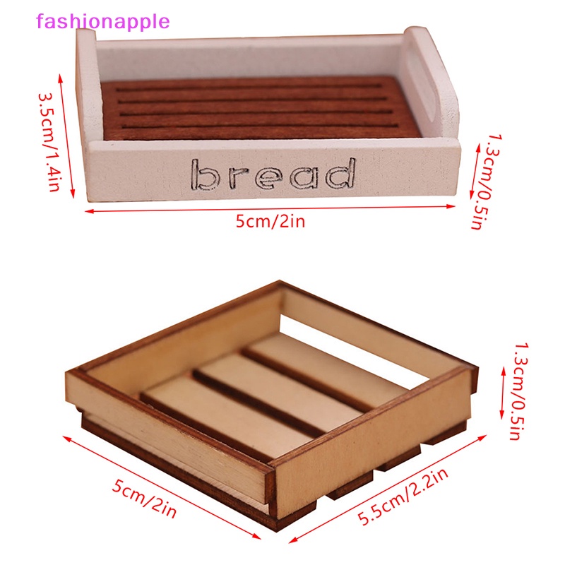 Giỏ Đựng Bánh Mì Tỉ Lệ 1: 12 Trang Trí Nhà Búp Bê