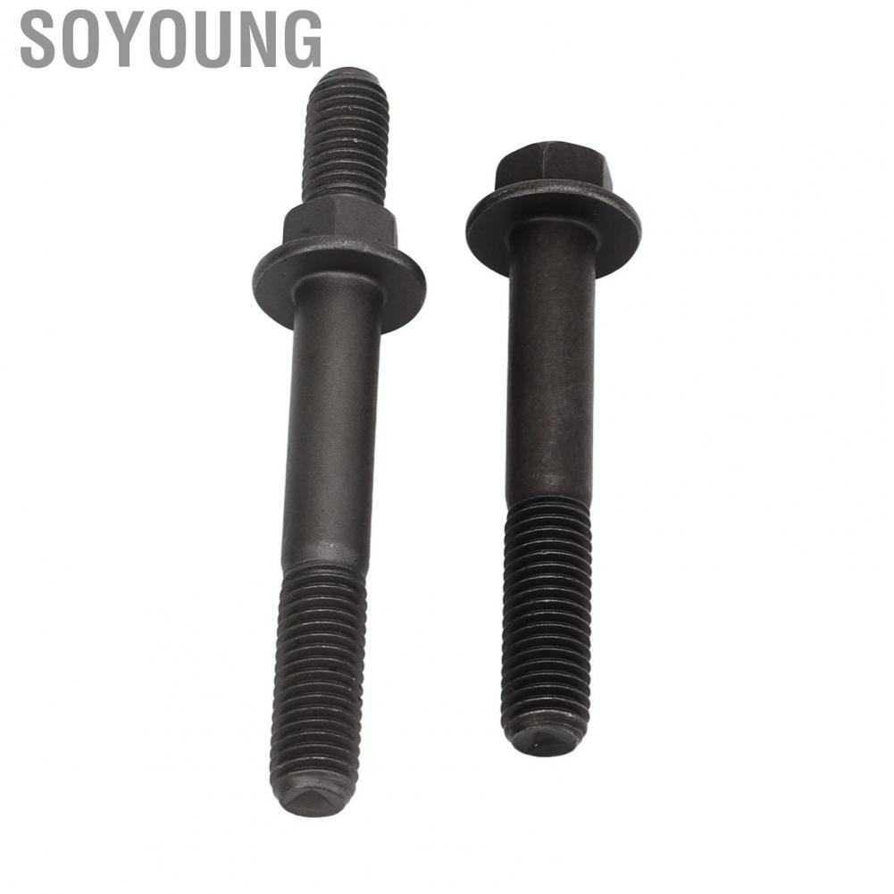 Soyoung Exhaust Manifold Bolts  Easy To Install Noise Reduction Firm 3901448  for Car