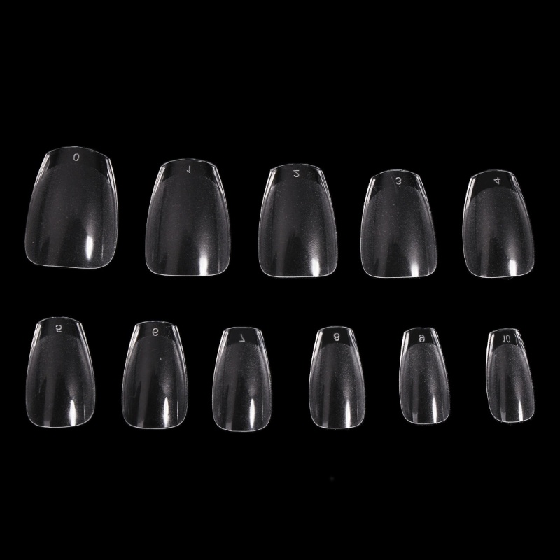 Bộ Móng Tay Giả Mềm Mại Tự Nhiên Dạng Nhấn