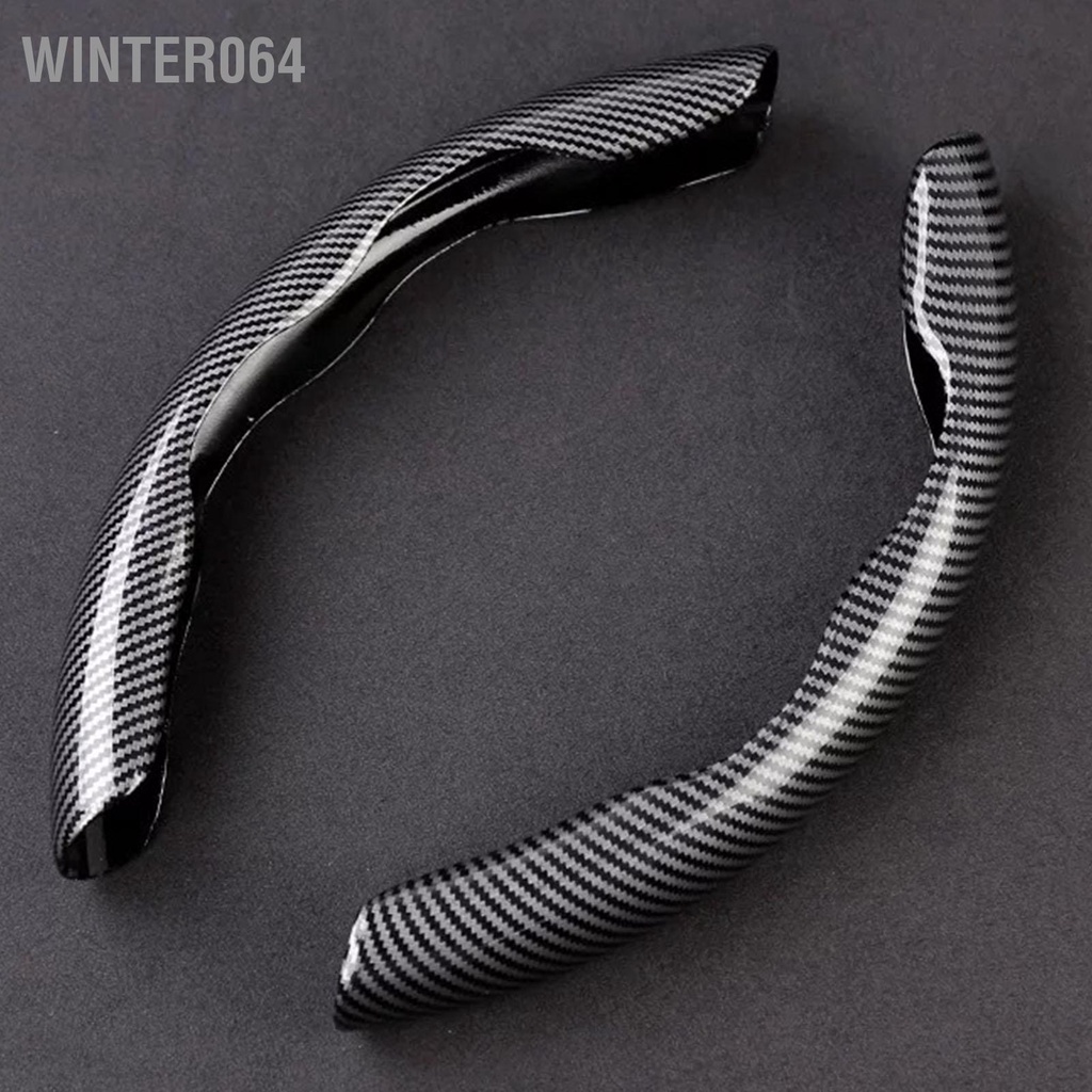 Winter064 Bọc Vô Lăng Bằng Sợi Carbon Siêu Mỏng Phù Hợp Chống Mài Mòn Tấm Bảo Vệ Đa Năng Cho Hầu Hết Các Xe Ô Tô