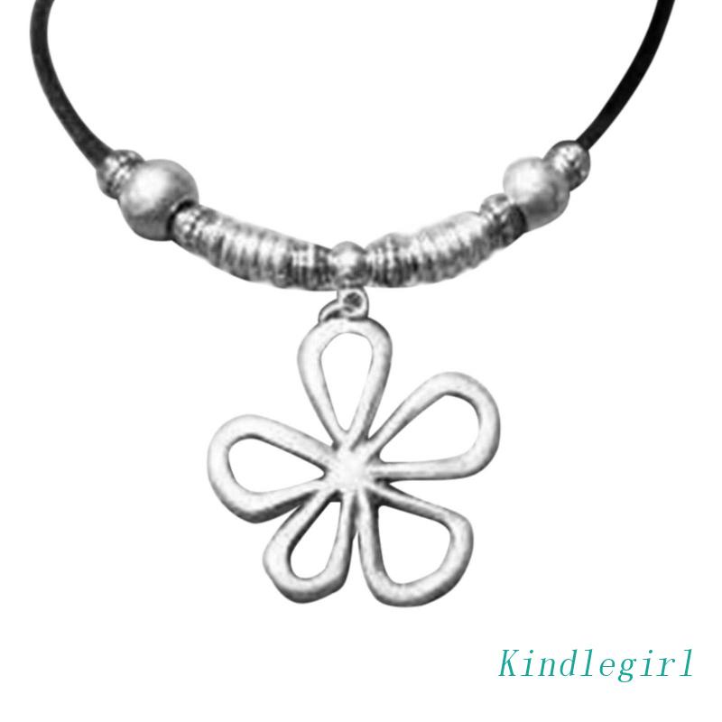 Vòng cổ Mặt Hoa Rỗng Phong Cách Cổ Điển Cho Nữ