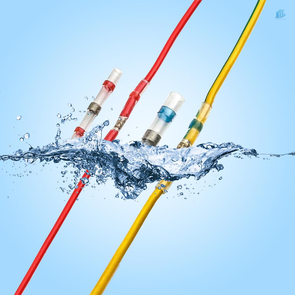 Hộp 120 Ống Co Nhiệt Chống Nước Kết Nối Dây Điện DIY Kèm Hộp Đựng DIY (2: 1)