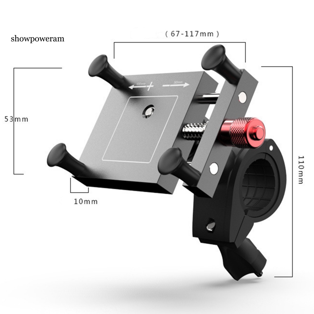 Giá Đỡ Điện Thoại Định Vị GPS Chống Sốc Dễ Lắp Đặt Cho Xe Đạp / Mô Tô