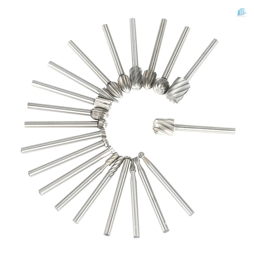 Bộ 20 Mũi Khoan Cắt Khắc Gỗ / Làm Mộc CNC 3mm (s2mwvn)