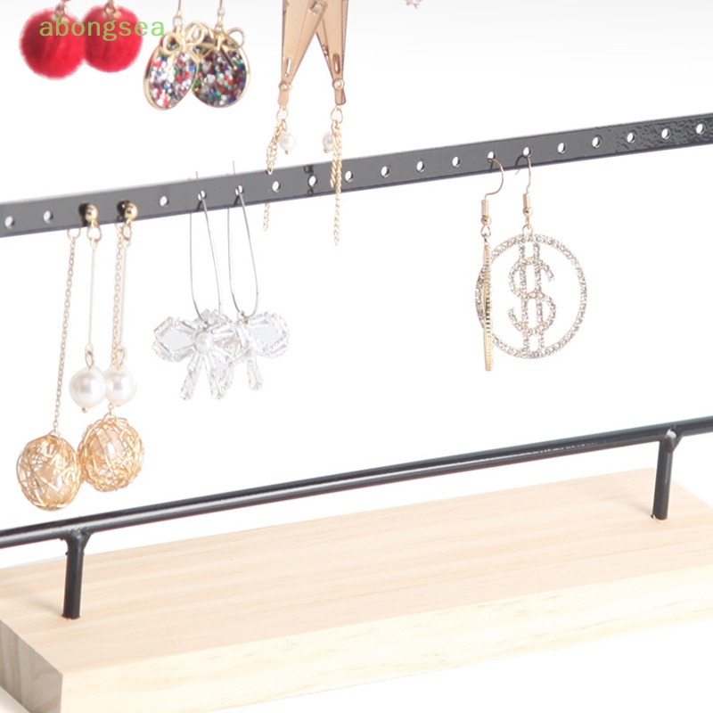 Giá Đỡ Trưng Bày Trang Sức Khuyên Tai / Vòng Tay Bằng Nhựa Tiện Dụng