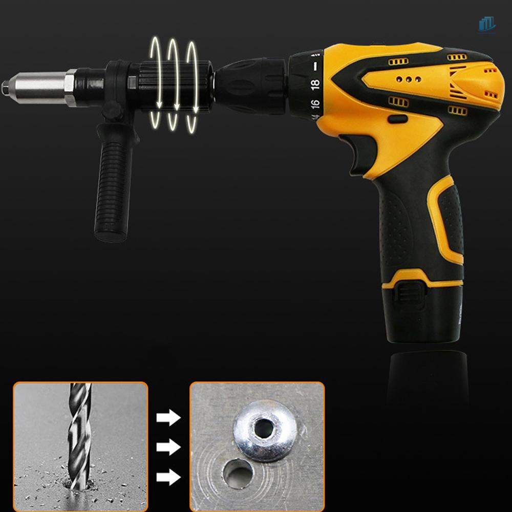 Bộ Chuyển Đổi Nút Kéo Đinh Tán Không Dây Cho Máy Khoan Điện smartwatchinone