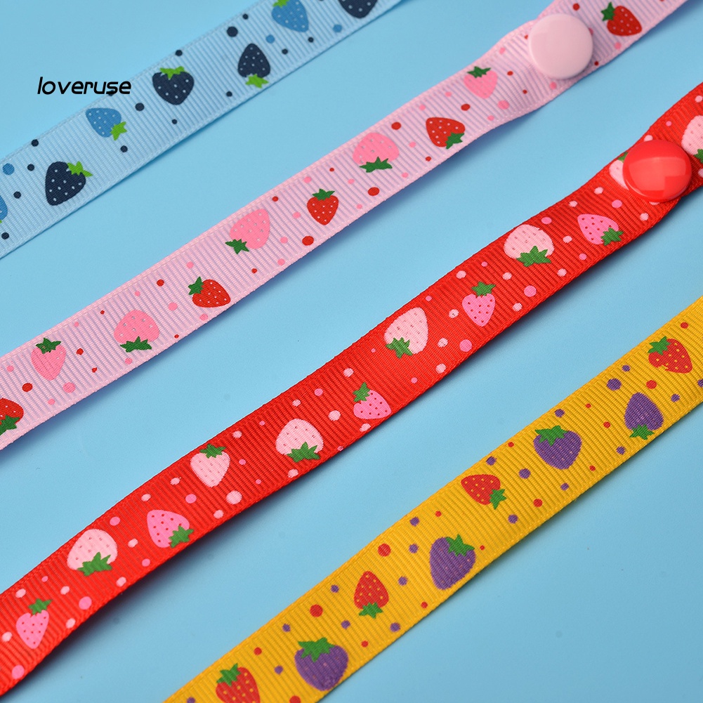 / Lo / Fruir Dây Đeo Núm Vú Giả Có Kẹp In Họa Tiết Cho Bé