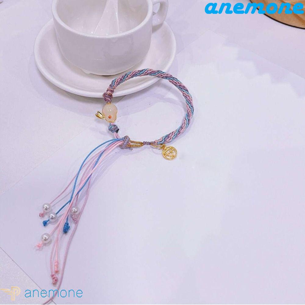 Vòng Tay Dây Xỏ Hạt Nhỏ Nhiều Màu Sắc Dễ Thương Cho Nữ