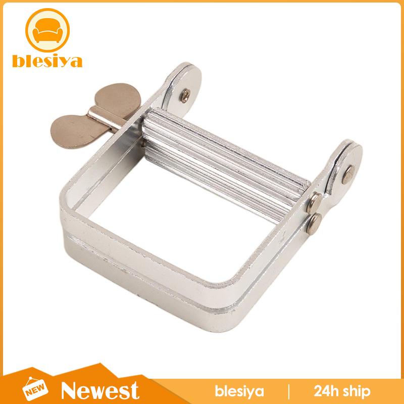 [Blesiya] Dụng Cụ Lăn Ép Kem Đánh Răng Di Động Bằng Kim Loại Cho Họa Sĩ Cà Chua