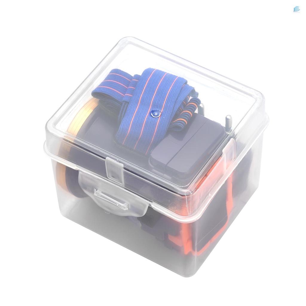 Đèn Pin LED Đeo Đầu Thông Minh 3 Chế Độ Bằng Silicon Co Giãn Chống Thấm Nước Tùy Chỉnh Tiện Dụng Chất Lượng Cao