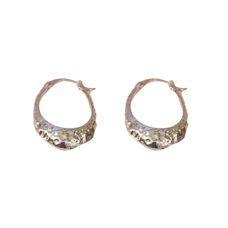 Khuyên Tai Bạc Thiết Kế Cao Cấp Cá Tính Phong Cách retro Cho Nữ