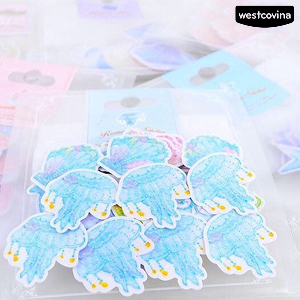 [COD]♪Bộ 70 Miếng Dán PVC Màu Nước Tự Dính Trang Trí Hành Lý / Laptop Dễ Thương