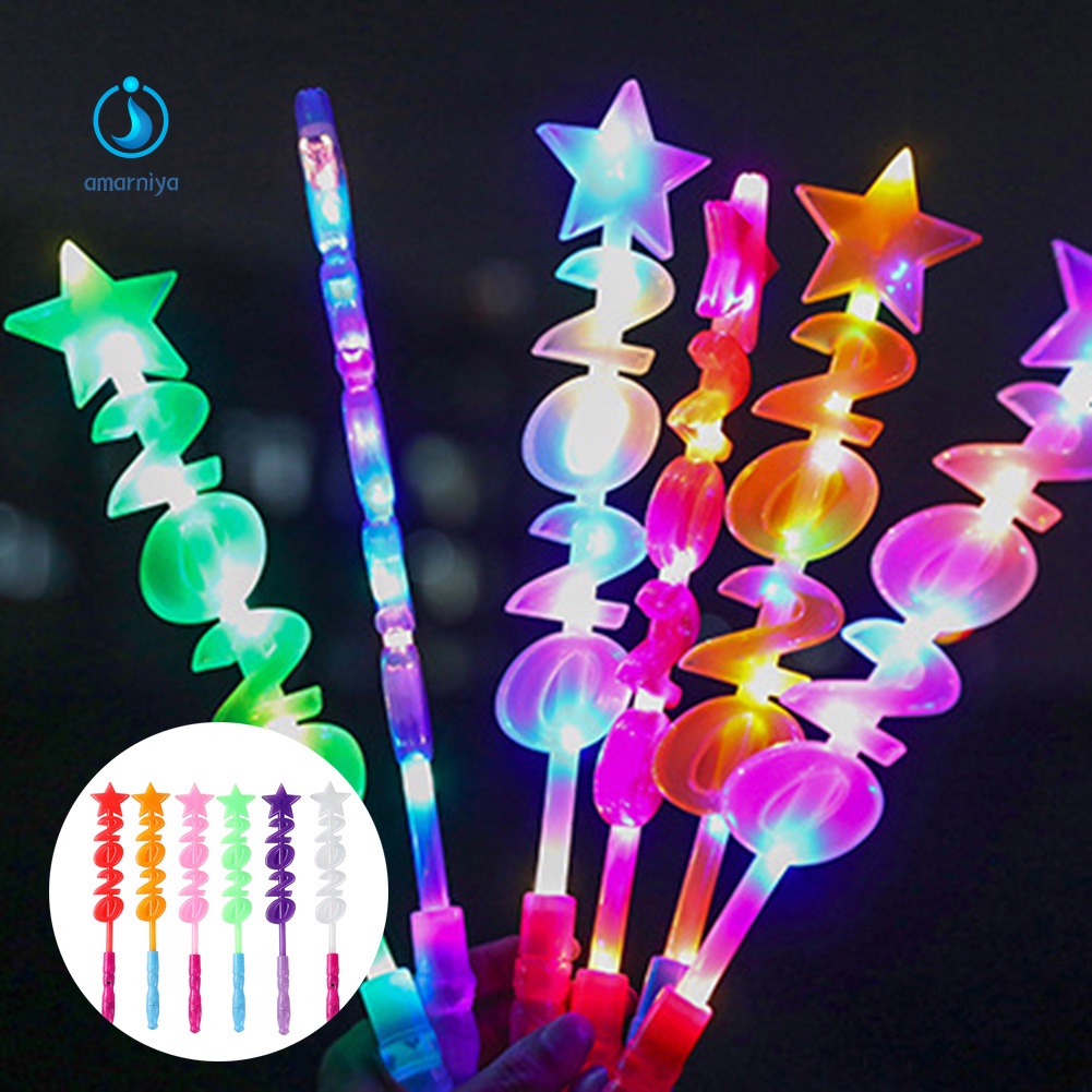 Gậy Phép Thuật Có Đèn LED Phát Sáng Phong Cách 2020 Cho Bé