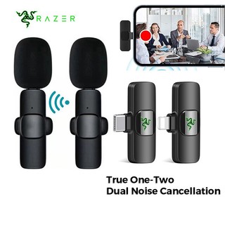 Micro Razer Lavalier Không Dây 8 Pin Type-C Cho Điện Thoại